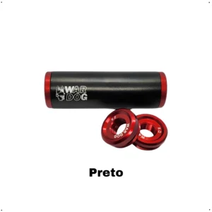 Supressor Airsoft AEG 31x100mm Rosca Esq+Dir