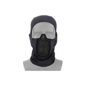 Balaclava Com Máscara Telada - Preta
