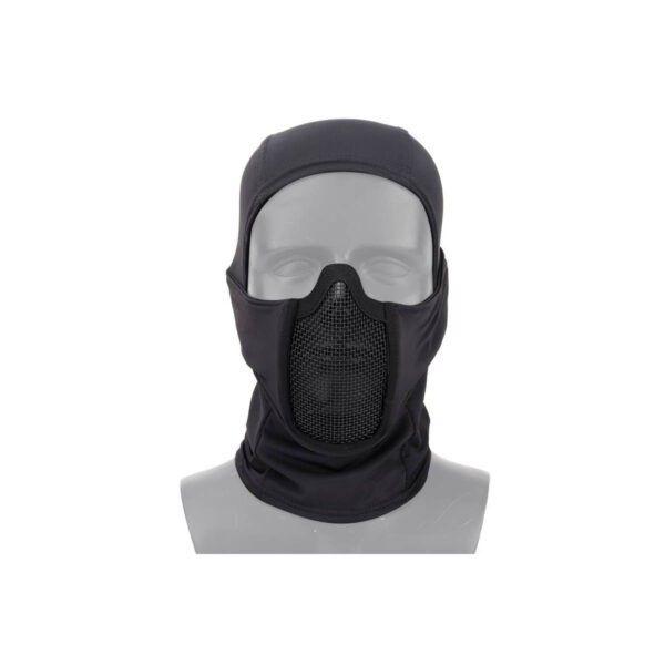 Balaclava Com Máscara Telada - Preta