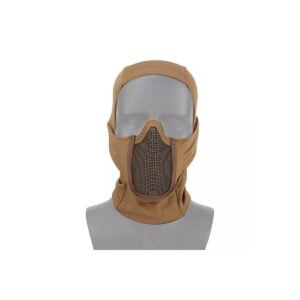 Balaclava Com Máscara Telada - Tan