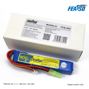 Bateria LiPO 15C - 11.1v - 900mAh