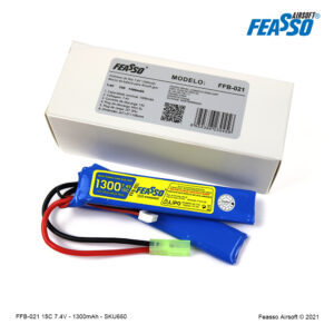 Bateria LiPO 15C - 7.4V - 1300mAh