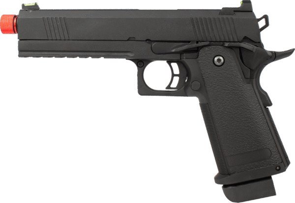 ROSSI 1911 BLACK DEVIL 5.1 GREEN GAS BLOWBACK 6MM - Imagem 3