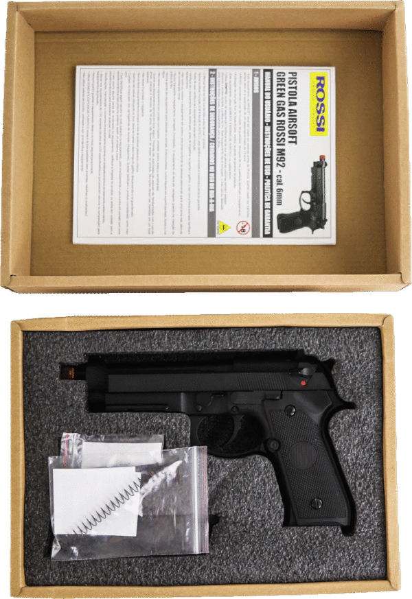 ROSSI M92 GBB GREEN GAS 6MM - Imagem 8