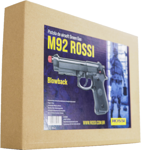 ROSSI M92 GBB GREEN GAS 6MM - Imagem 10