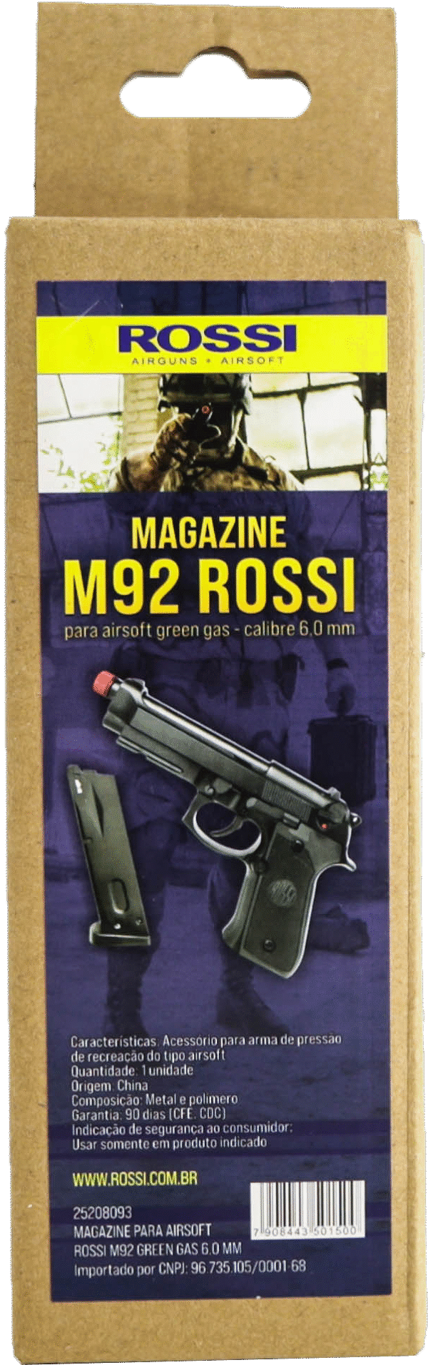 ROSSI M92 GREEN GAS 6MM - Imagem 5