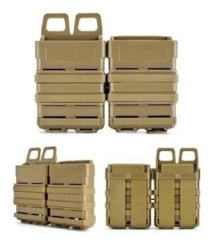 Porta Mag 556(m4) Rígido Duplo Modular - TAN