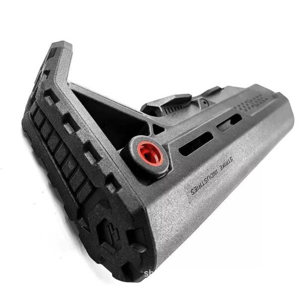 Coronha/Stock Airsoft Mod. VIPER Polímero - PRETO - Imagem 2