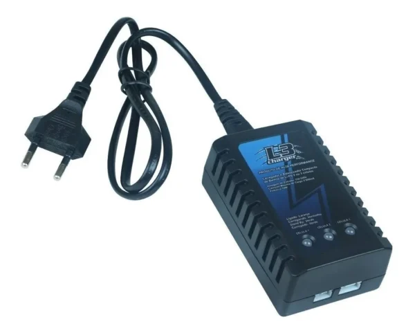Carregador Balanceador L3 Lipo 2s 3s 110/220v Aero Airsoft - Imagem 2