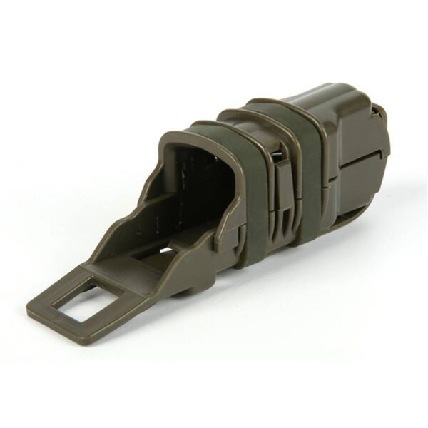 Porta Carregador Duplo Pistola Rígido Modular- Preto - VERDE - Imagem 2