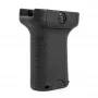 Front Grip Vertical de Base Inclinada p/ Trilho 20mm - PRETO