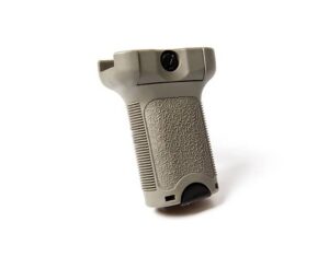 Front Grip Vertical de Base Inclinada p/ Trilho 20mm - TAN