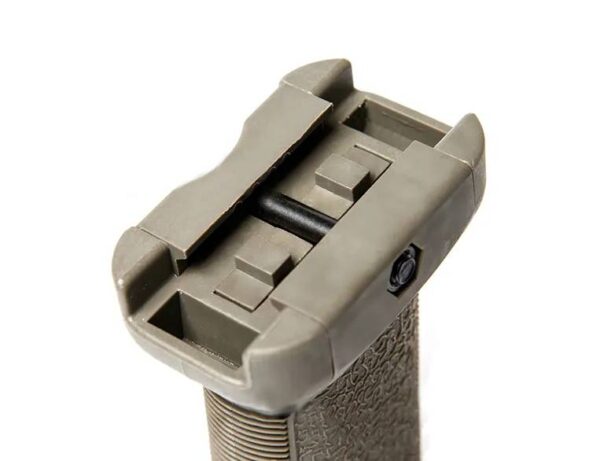Front Grip Vertical de Base Inclinada p/ Trilho 20mm - TAN - Imagem 2