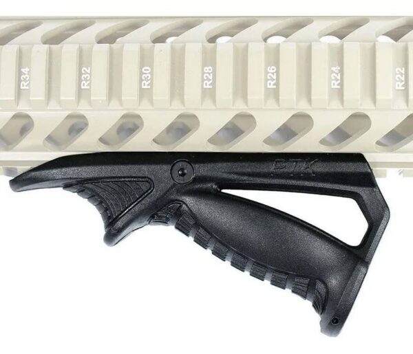 Front Grip Angular Modelo PTK c/ Apoio Polegar - PRETO - Imagem 3